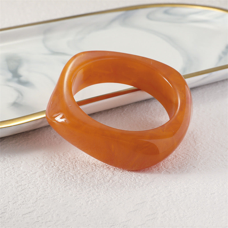 Pulsera acrílico tipo café