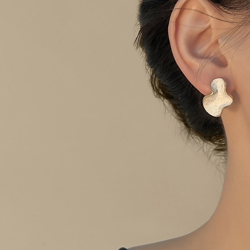 Aretes nube aperlado