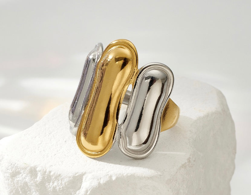 Anillo tricolor