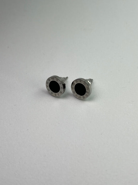 Aretes pequeños romano plata