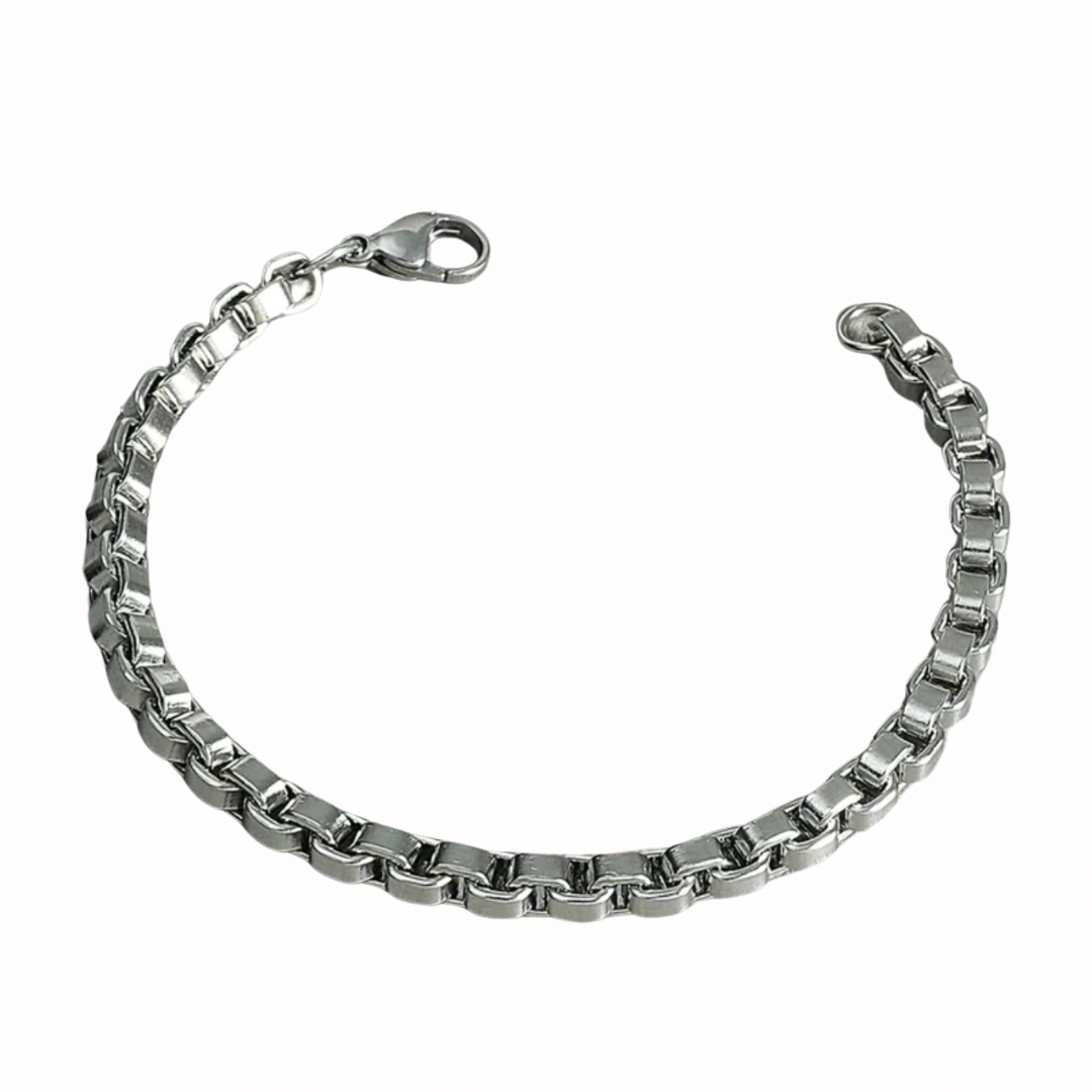 Pulsera gruesa entrelazada hombre